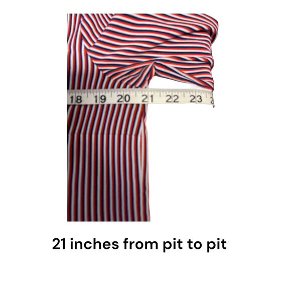 ASOS Womens Striped Wide-Leg Pants L 32" Waist Polyester/Elastane - Picture 3 of 7